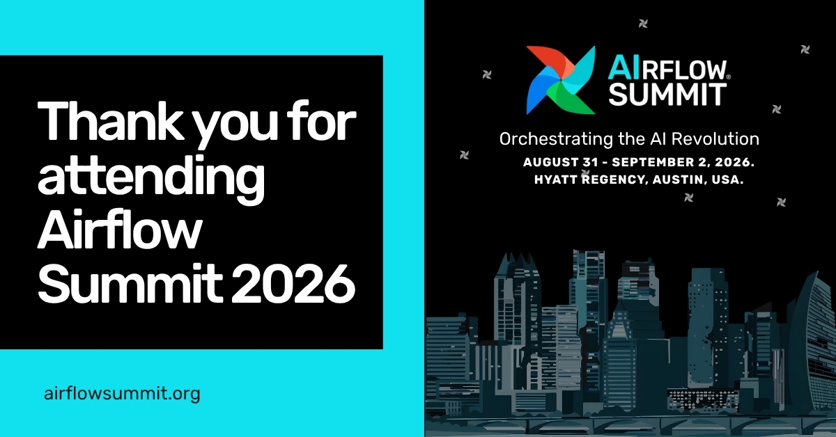 Relive Airflow Summit 2026!