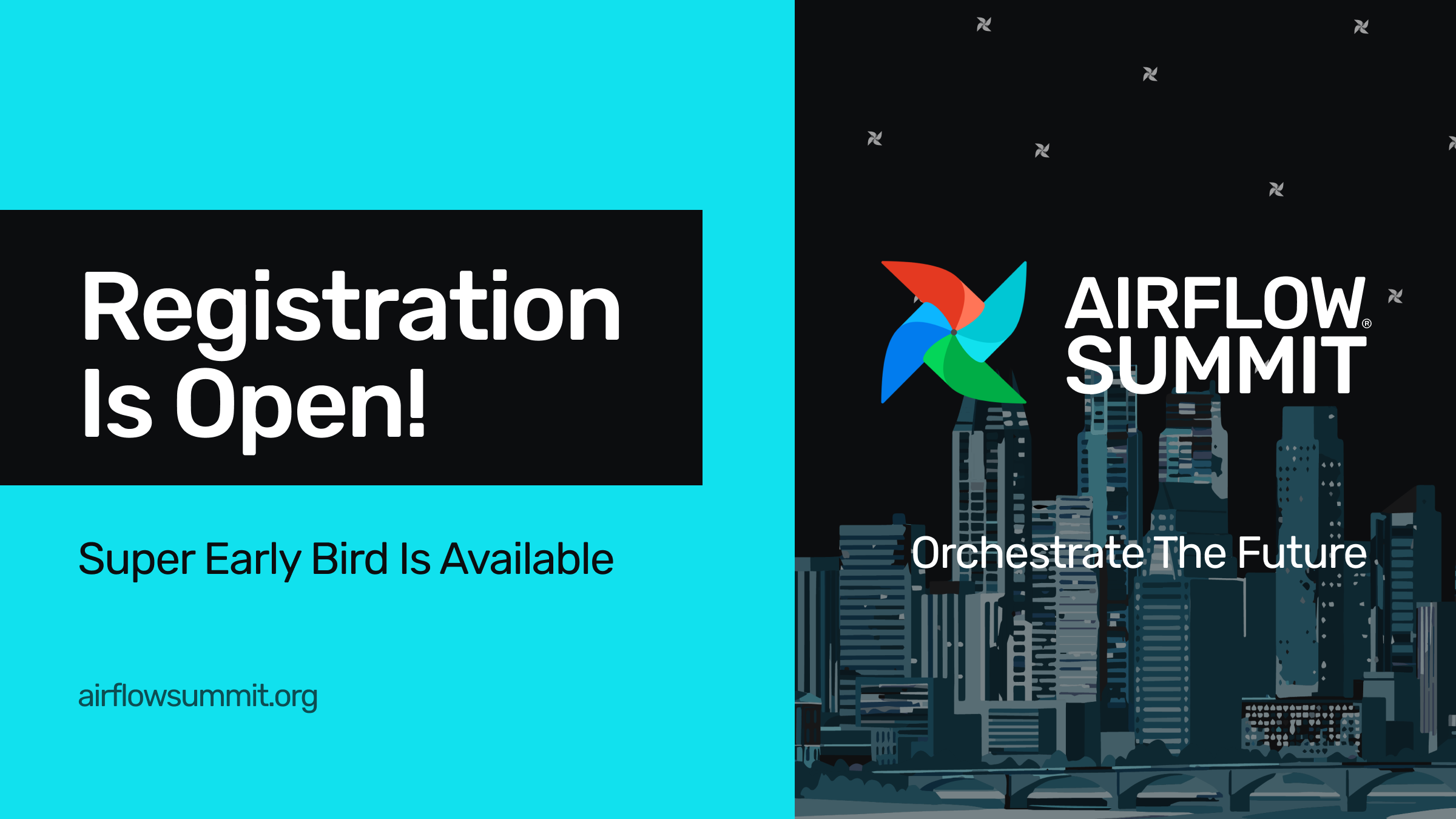 Registration is now open: Super Early-Bird available!