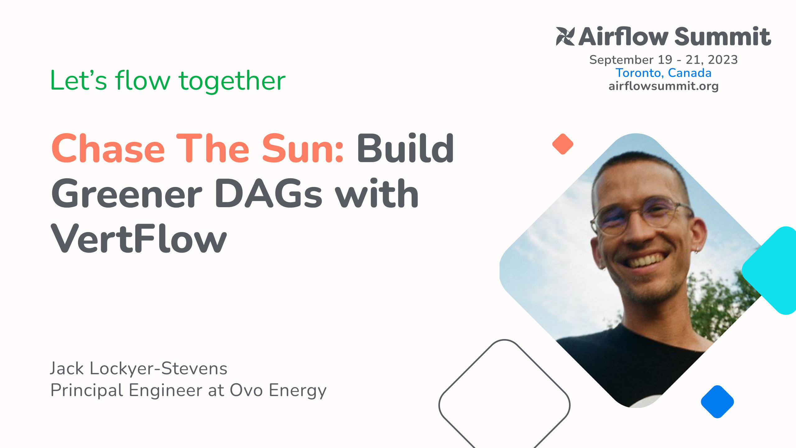 Chase The Sun: Build greener DAGs with VertFlow | Airflow Summit 2026 ...