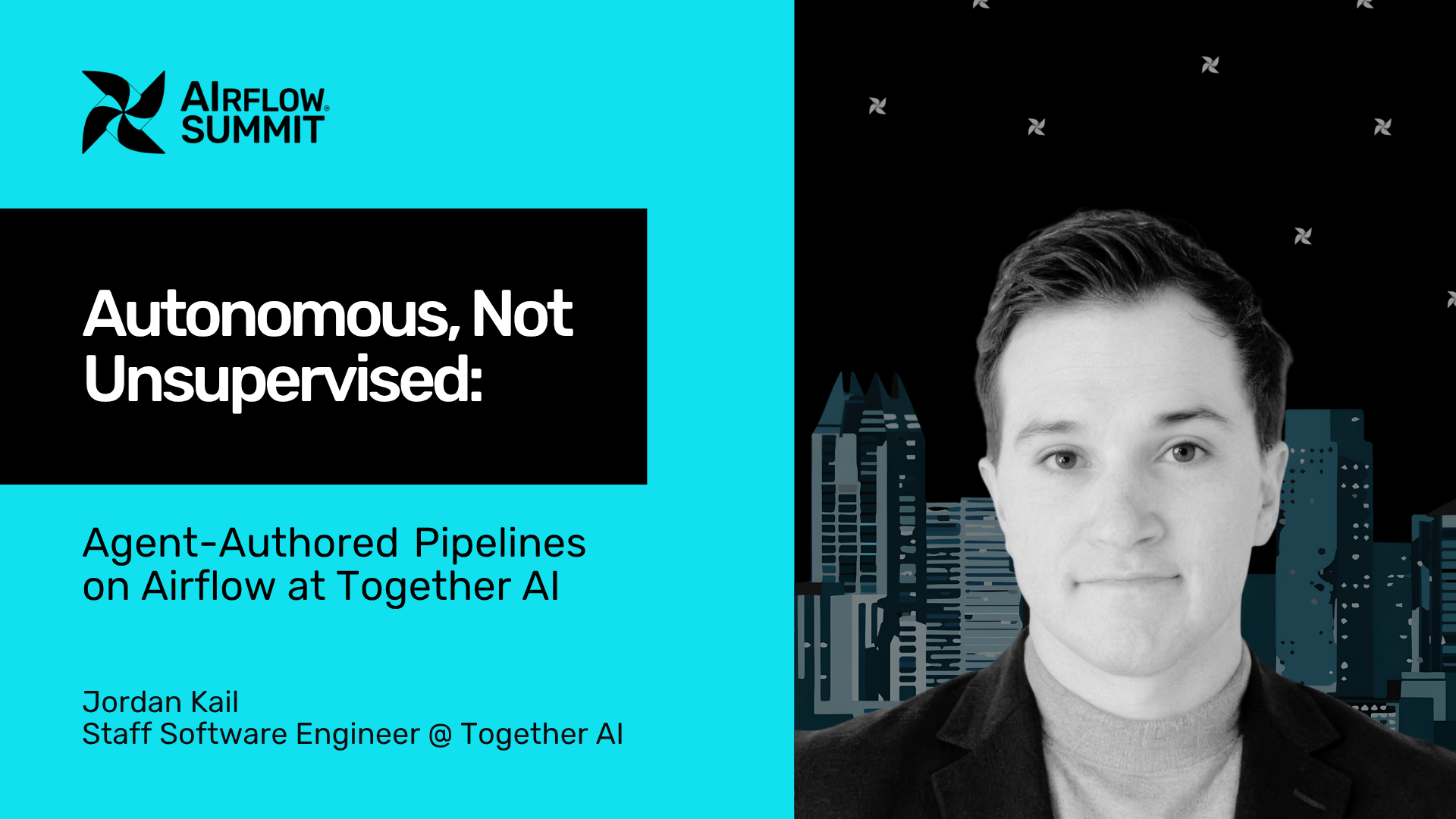 Autonomous, Not Unsupervised: Agent-Authored Pipelines on Airflow at Together AI